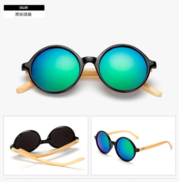 Luxury Retro Round Framed Sunglasses