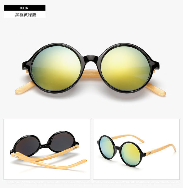 Luxury Retro Round Framed Sunglasses